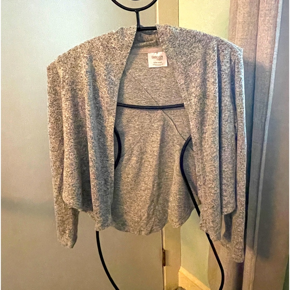 Kids Danskin Now Cardigan Sweater